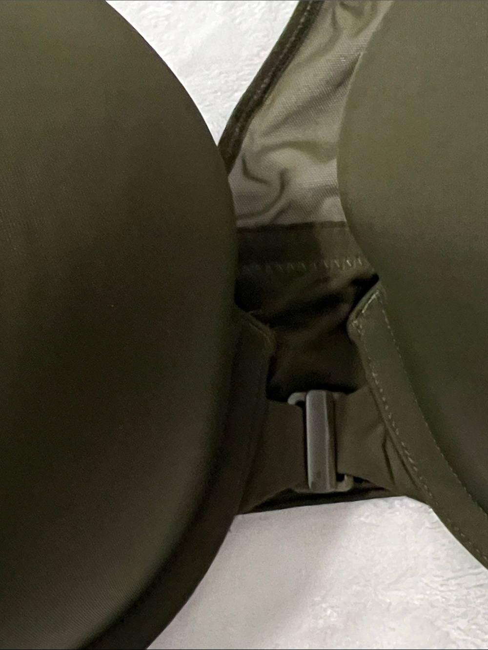 Victoria Secret Olive Green Racerback T-Shirt Bra 40 D - Picture 2 of 6